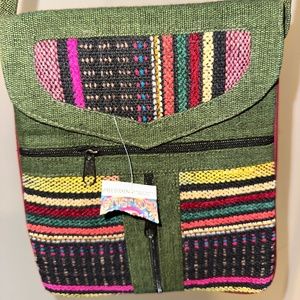 Colorful Crossbody GYPSY ROSE Bohemian Purse - New w/ Tags